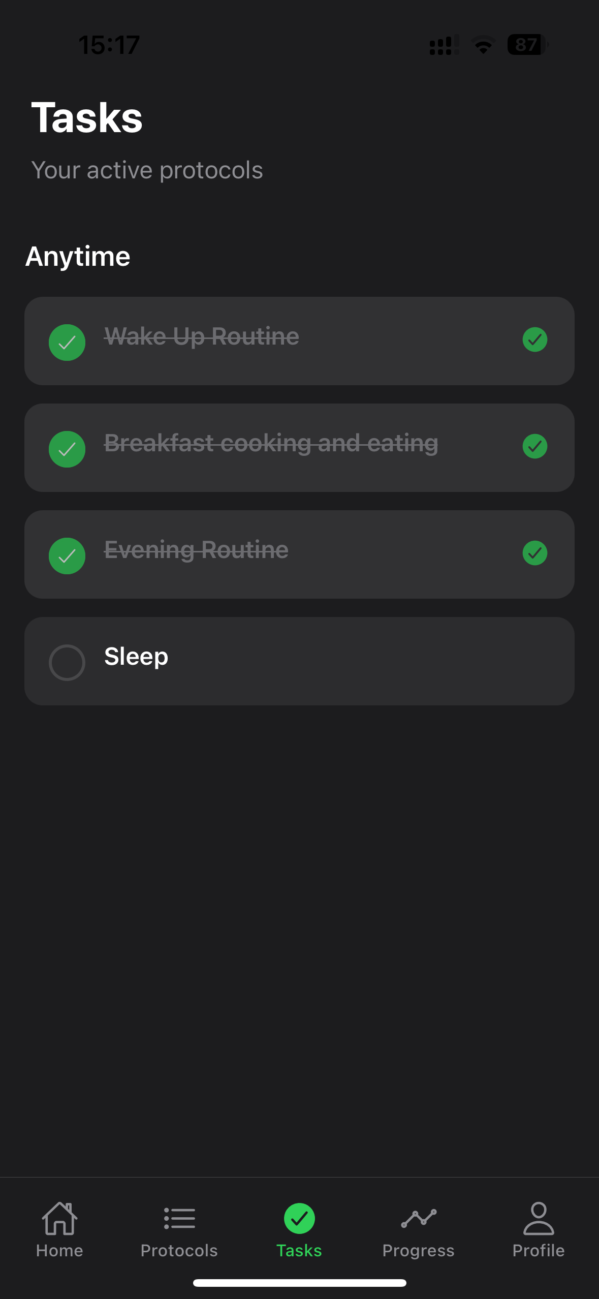 Tasks